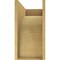 Ekena Millwork 11"W x 22"D x 22"H Classic Stockport Rough Cedar Woodgrain TimberThane Corbel, Primed Tan CORUR11X22X22STORCPR - alternate 6